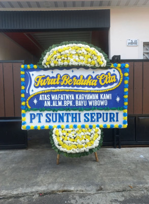 Papan Bunga Duka di Mimika Barat Tengah